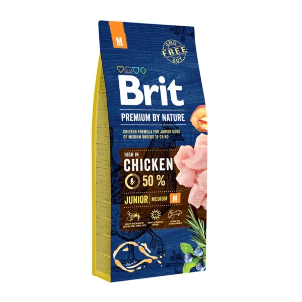 Hrana uscata Brit Premium by Nature Junior M