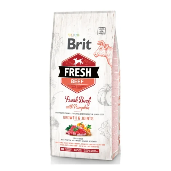 Hrana uscata Brit Fresh Vita si dovleac, Junior large