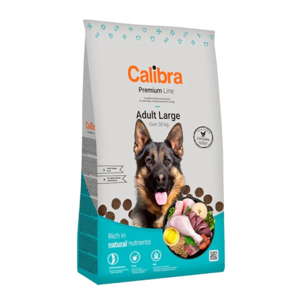 Hrana Uscata Calibra Premium Adult Large, 12 Kg