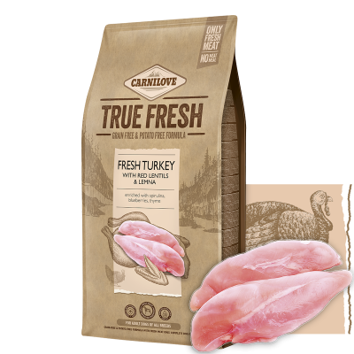 Hrana uscata CARNILOVE True Fresh Adult Curcan