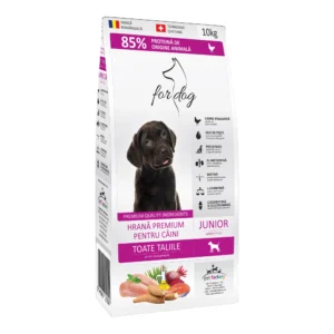 Hrana uscata FOR DOG Junior Pasare