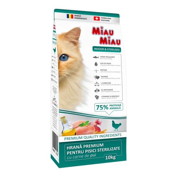 Hrana uscata MIAU MIAU Indoor