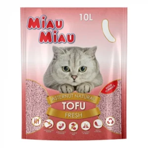 Asternut Igienic pentru Pisica Fresh MIAU MIAU Tofu
