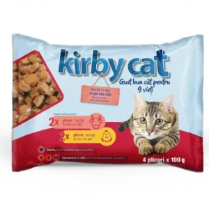 Hrana umeda pisici Kirby Cat Pui
