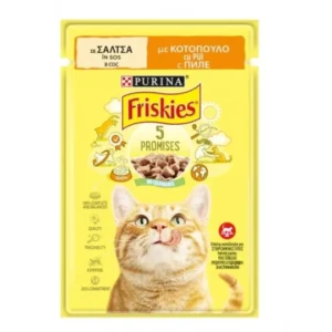 Hrana umeda pisici Friskies Pui in sos, 85g