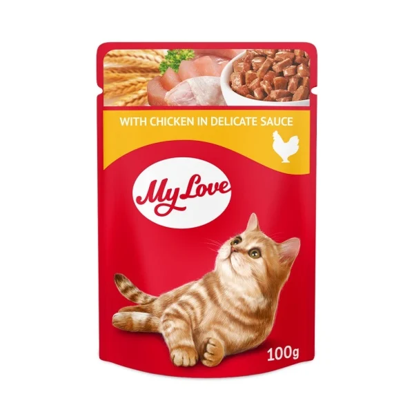 My Love Cat - Pui, plic 100g